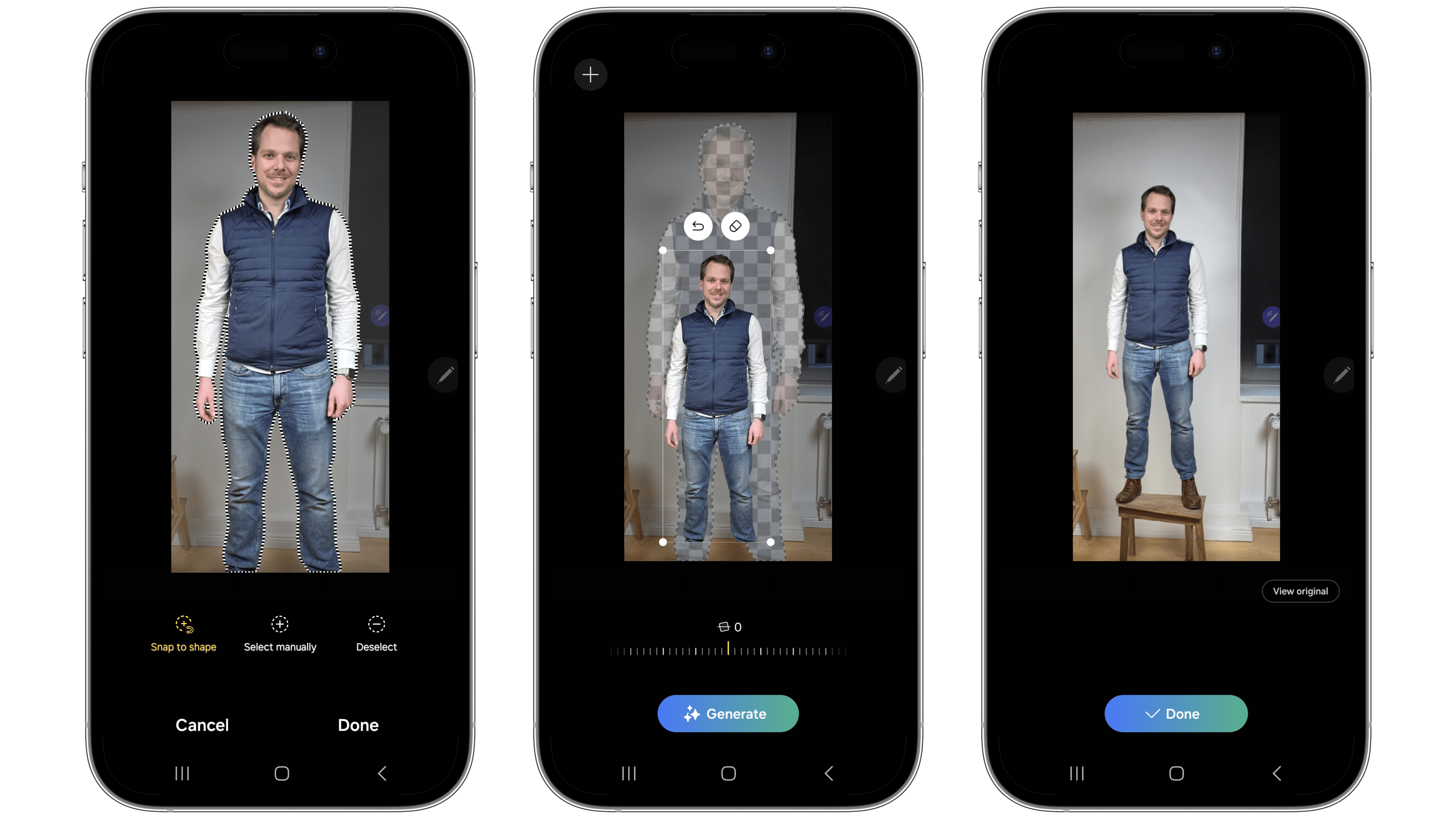 Captures d'écran Samsung Galaxy S24