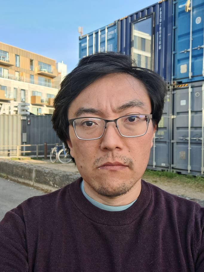 Caméra selfie en mode standard