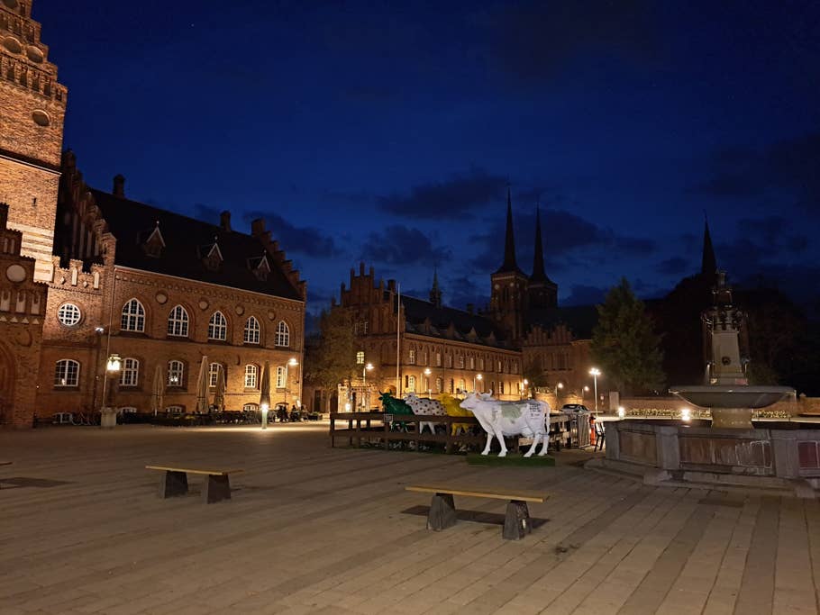 Caméra principale avec mode nuit activé