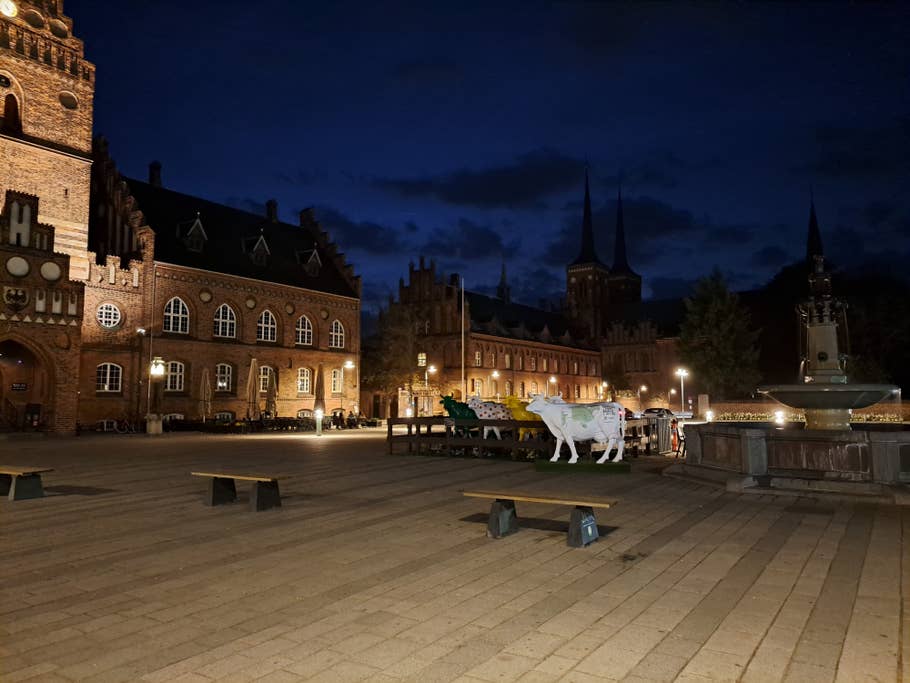 Caméra principale avec mode nuit désactivé