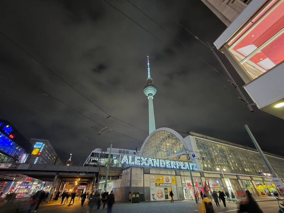 Samsung Galaxy S24+: Objectif ultra-grand angle (0,6x)