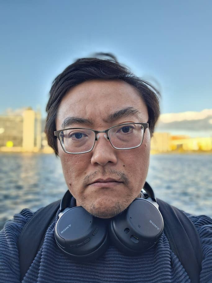 Samsung Galaxy A26: Selfie ultra-grand angle - Mode portrait