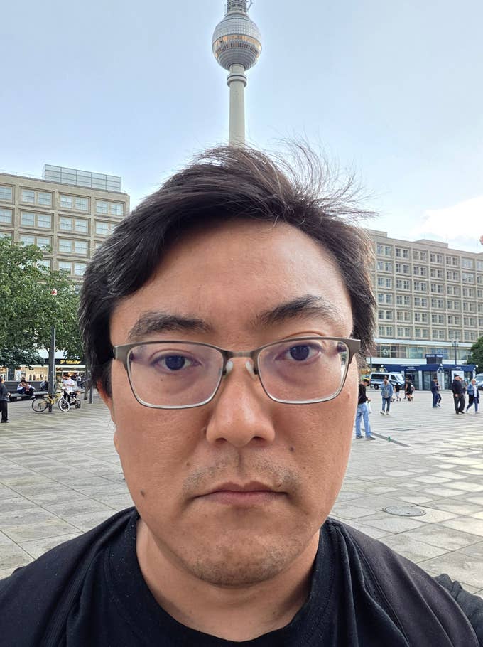 Samsung Galaxy Z Fold 7 : Selfie avec la caméra externe