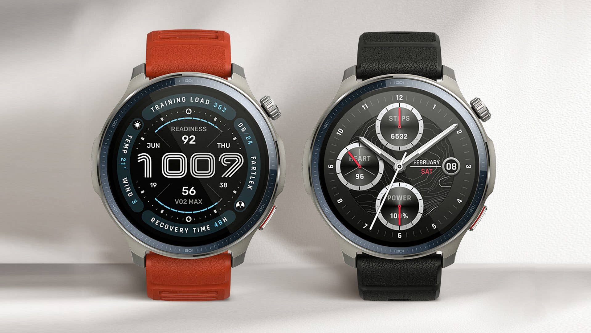 L'Amazfit Balance 2 de Zepp dans un étui de même taille mais avec un bracelet différent.