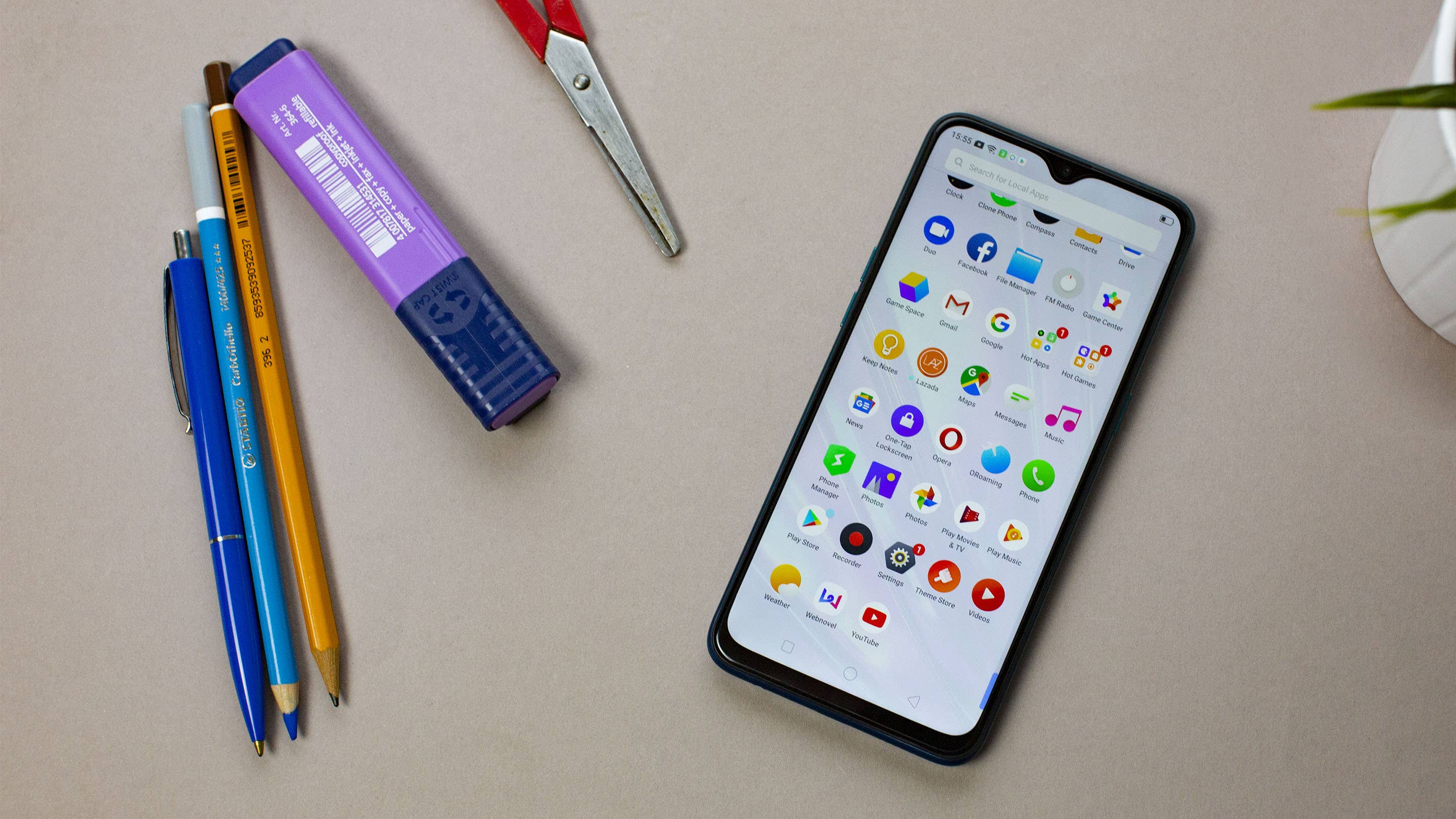 AndroidPIT Realme 5 Pro Front 2