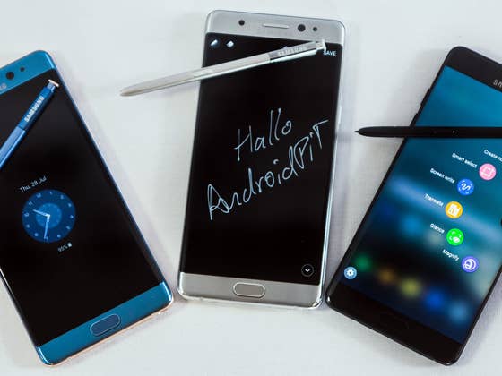 Revue de tests du Galaxy Note7 : le "meilleur smartphone Android" selon la presse am&eacute;ricaine