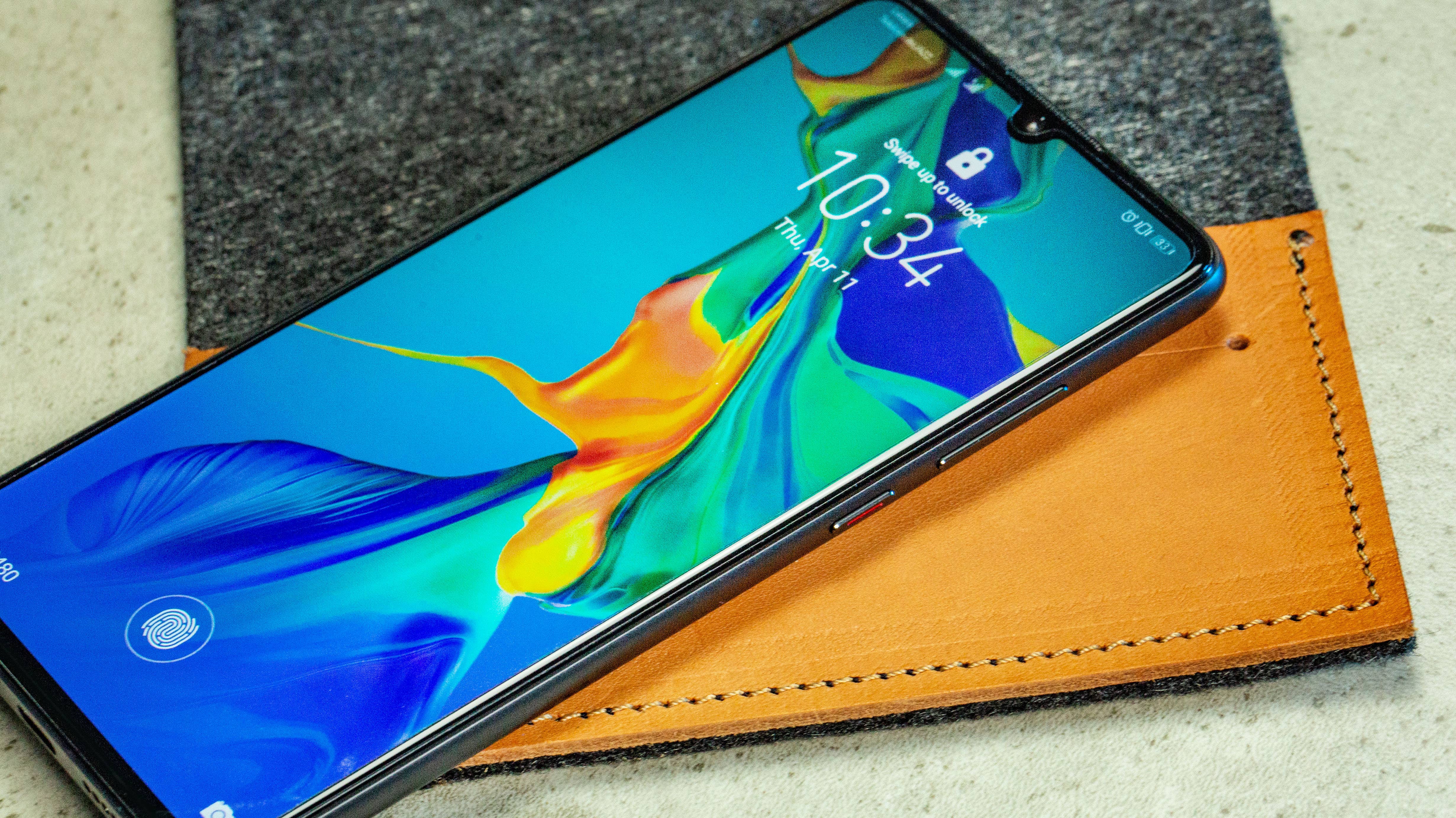 AndroidPIT huawei p30 side buttons