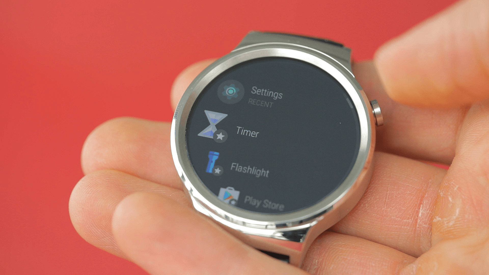 AndroidPIT android wear 2 app drawer
