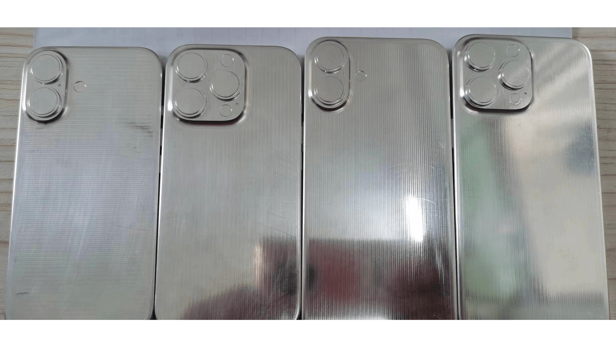 iPhone 16 d'Apple : unités factices