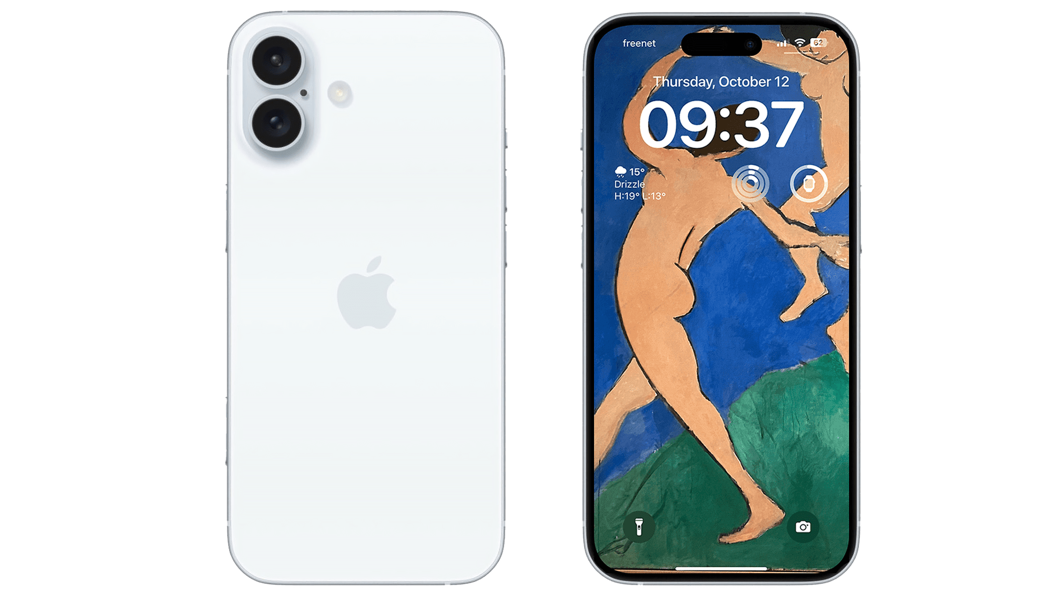 Le rendu de l'iPhone 16 (Plus)  / © X/u/Upinthezone / Edit by nextpit