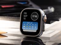 L'Apple Watch Ultra met en évidence les widgets