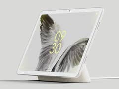 Tablette Google Pixel avec un dock intelligent.