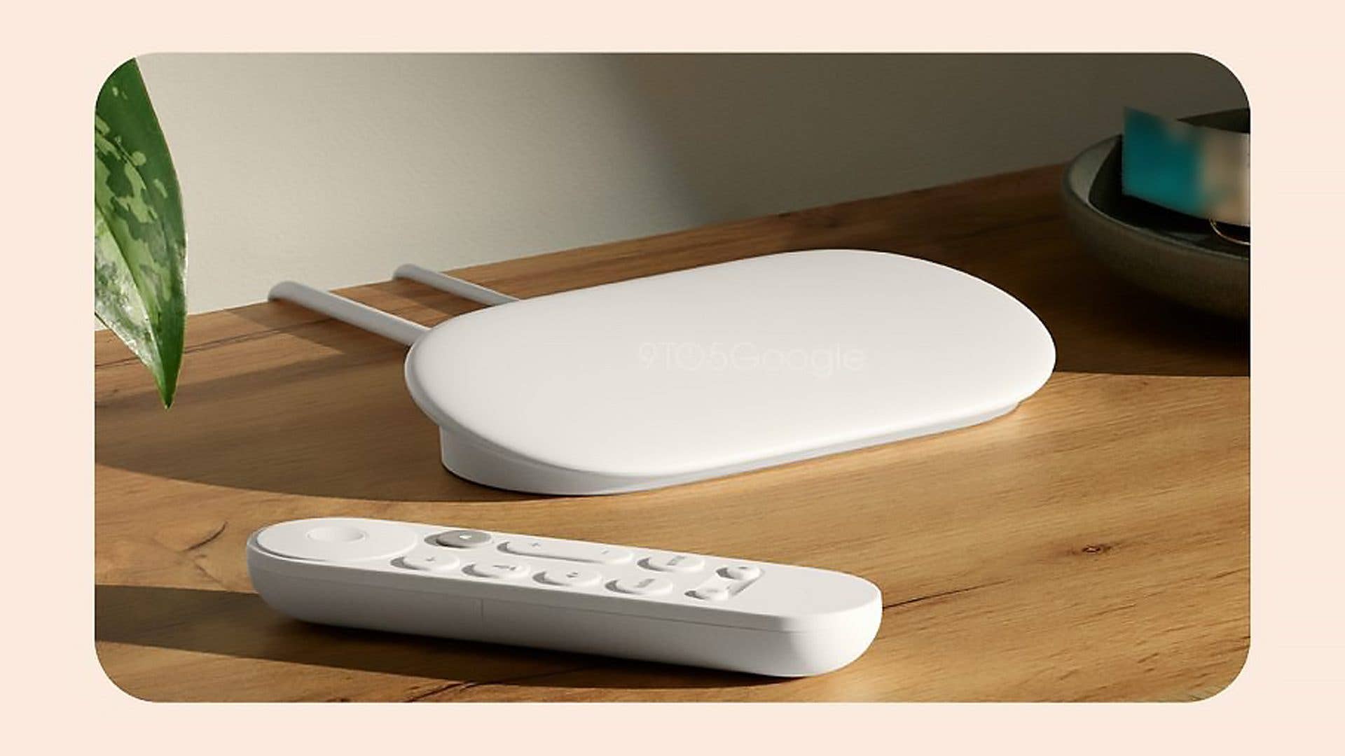 Une photo produit du prochain Chromecast, appelé Google TV Streamer.
