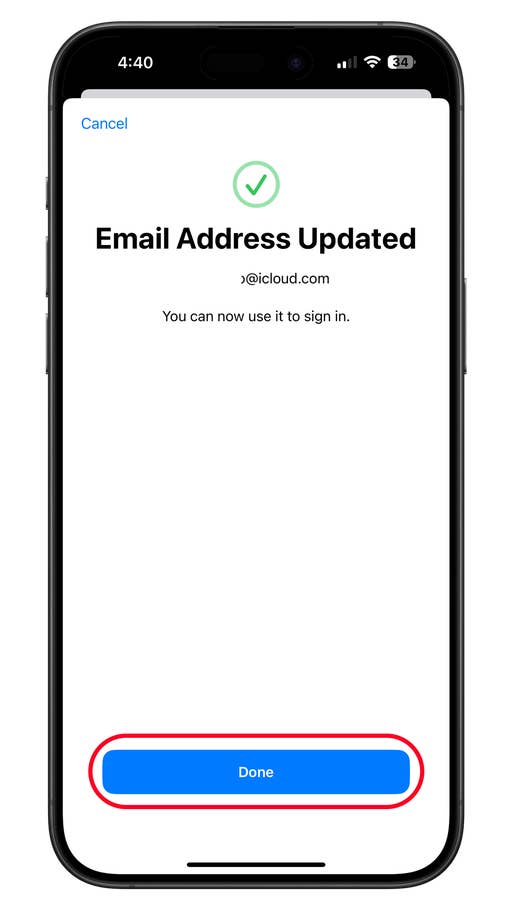 Comment modifier lu0027adresse e-mail iCloud de votre compte Apple?