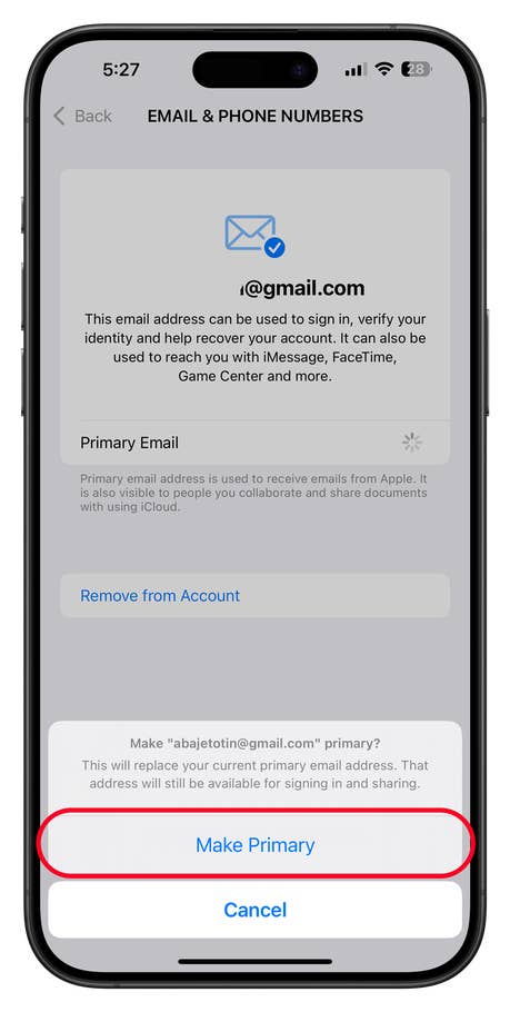 Comment modifier lu0027adresse e-mail iCloud de votre compte Apple?
