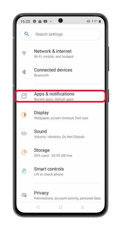 Comment voir les anciennes notifications sur un Realme