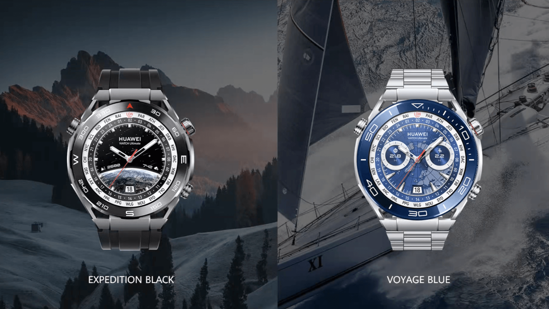 Les deux variantes de couleurs côte à côte