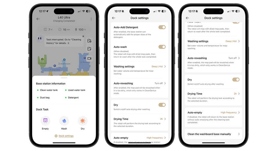 Capture du0027écran de lu0027application Dreame Home