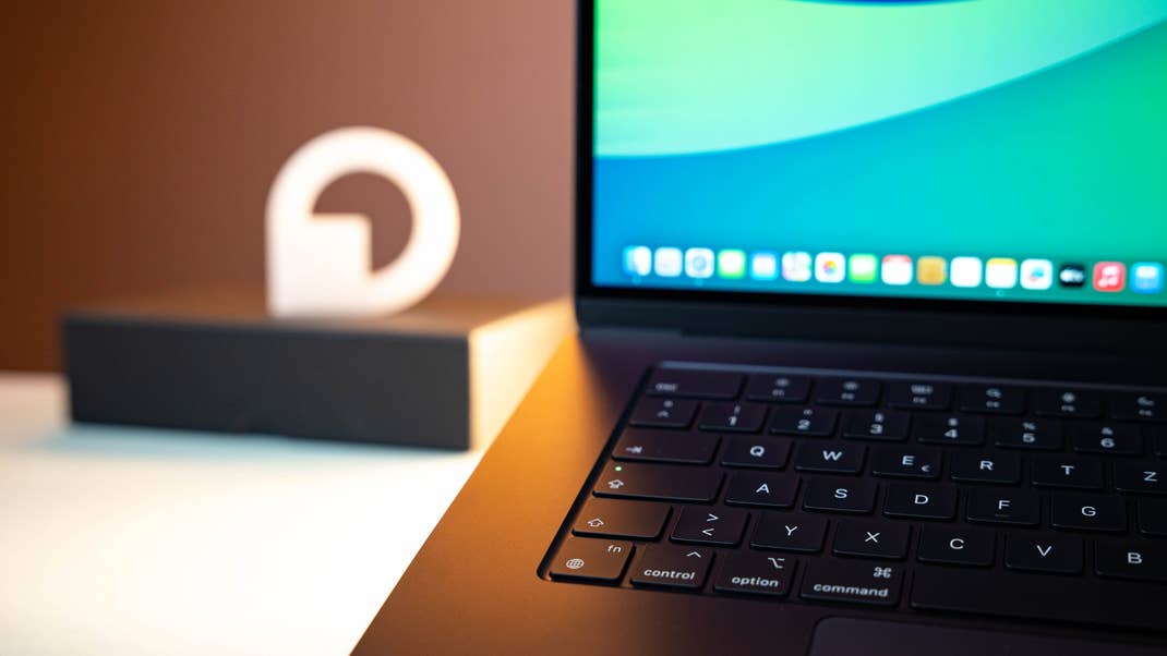 Le clavier du MacBook M3