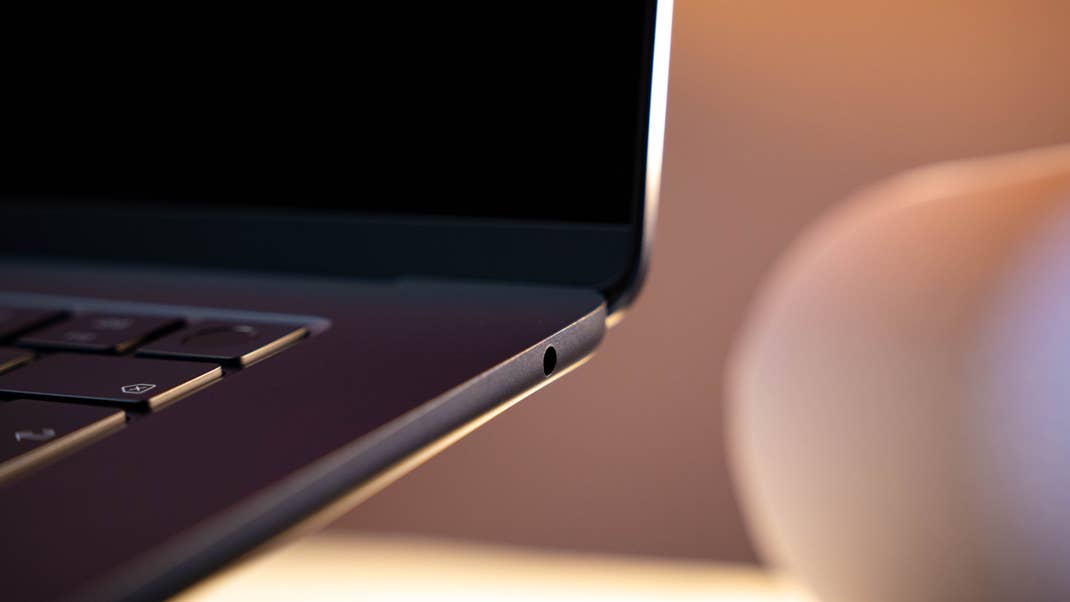 La prise casque du MacBook Air M3