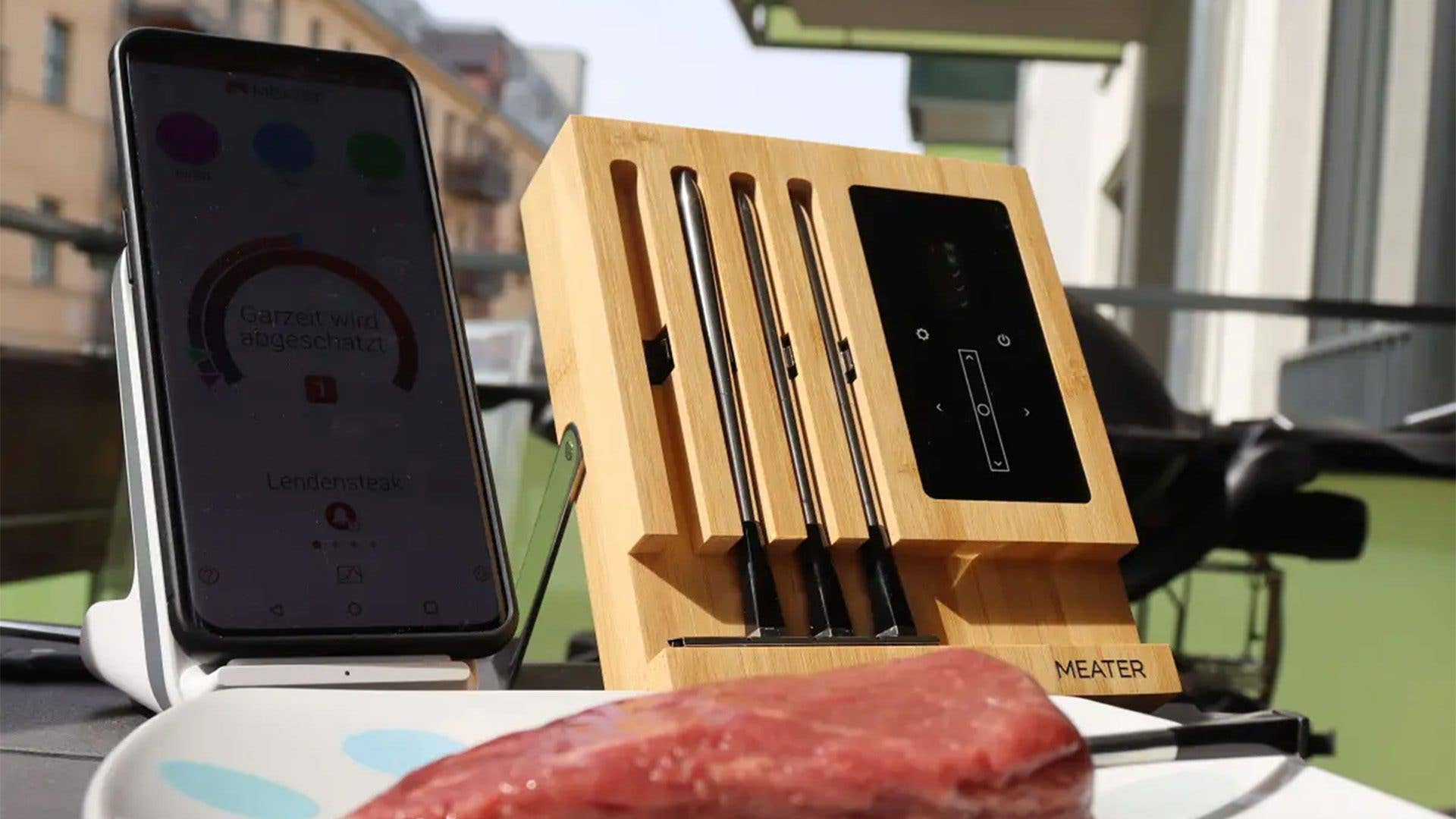 Le Meater Block offrait pas moins de quatre thermomètres