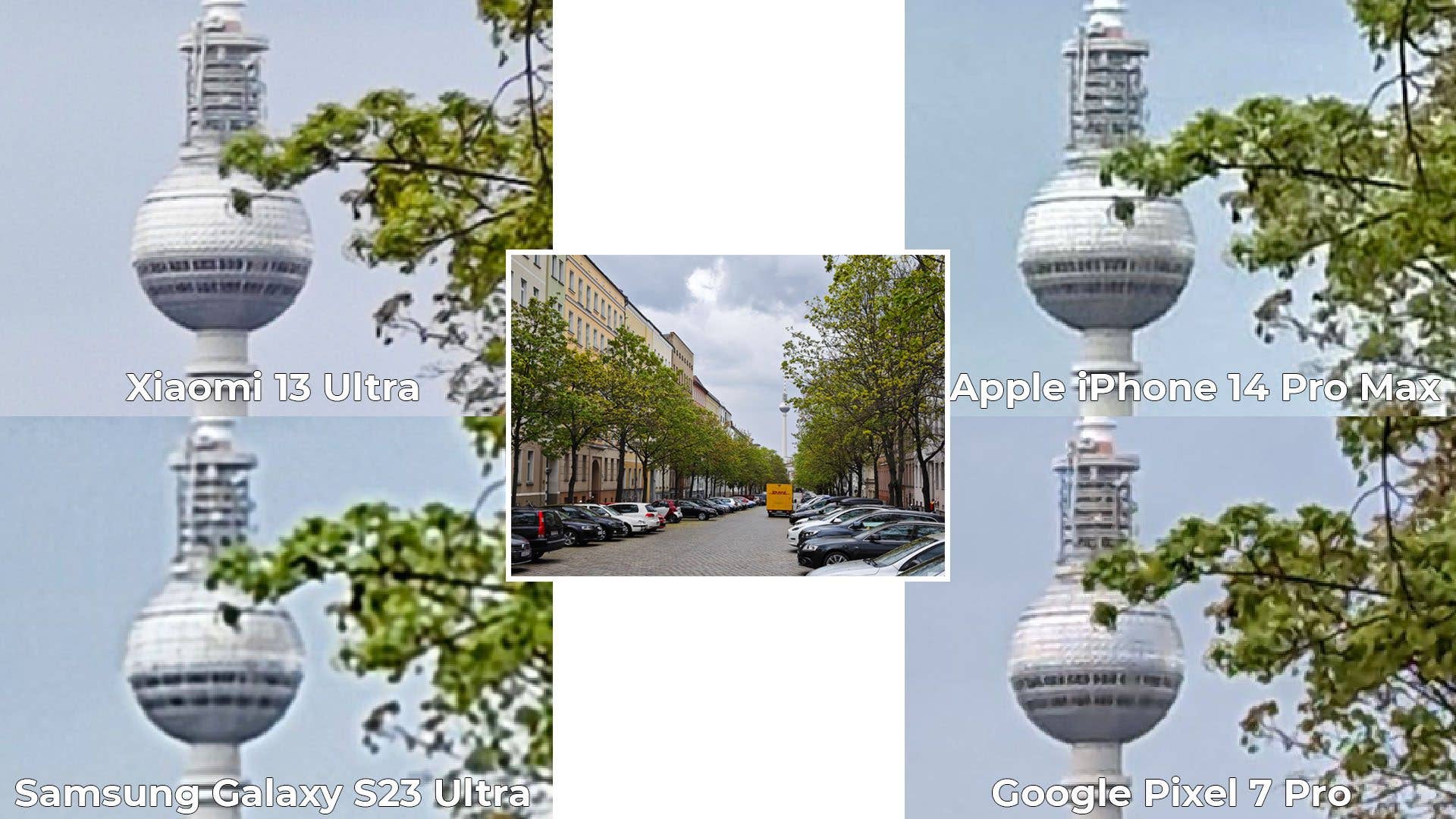 Comparatif zoom smartphones photo