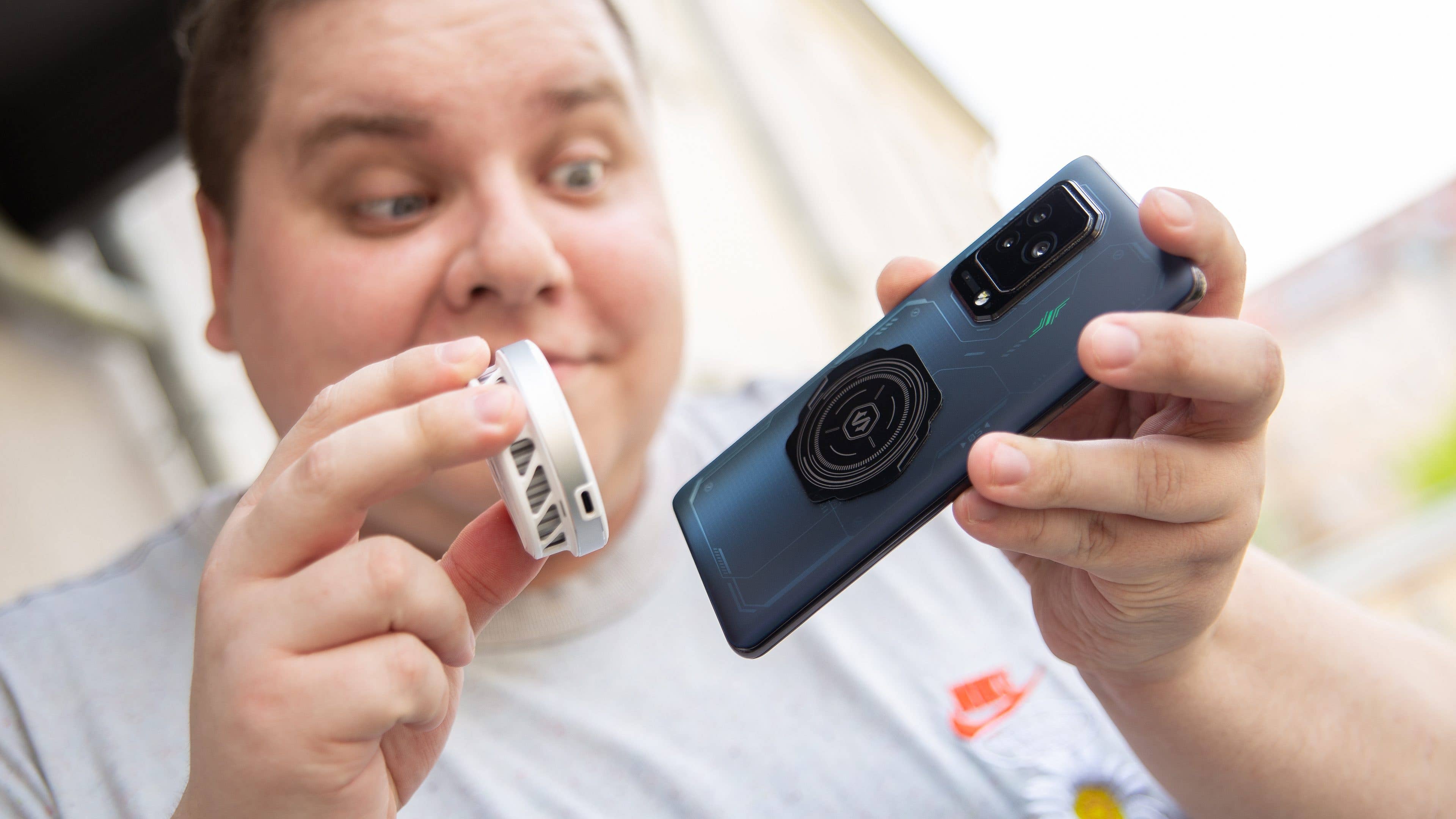 Black Shark 5 Pro ventilateur