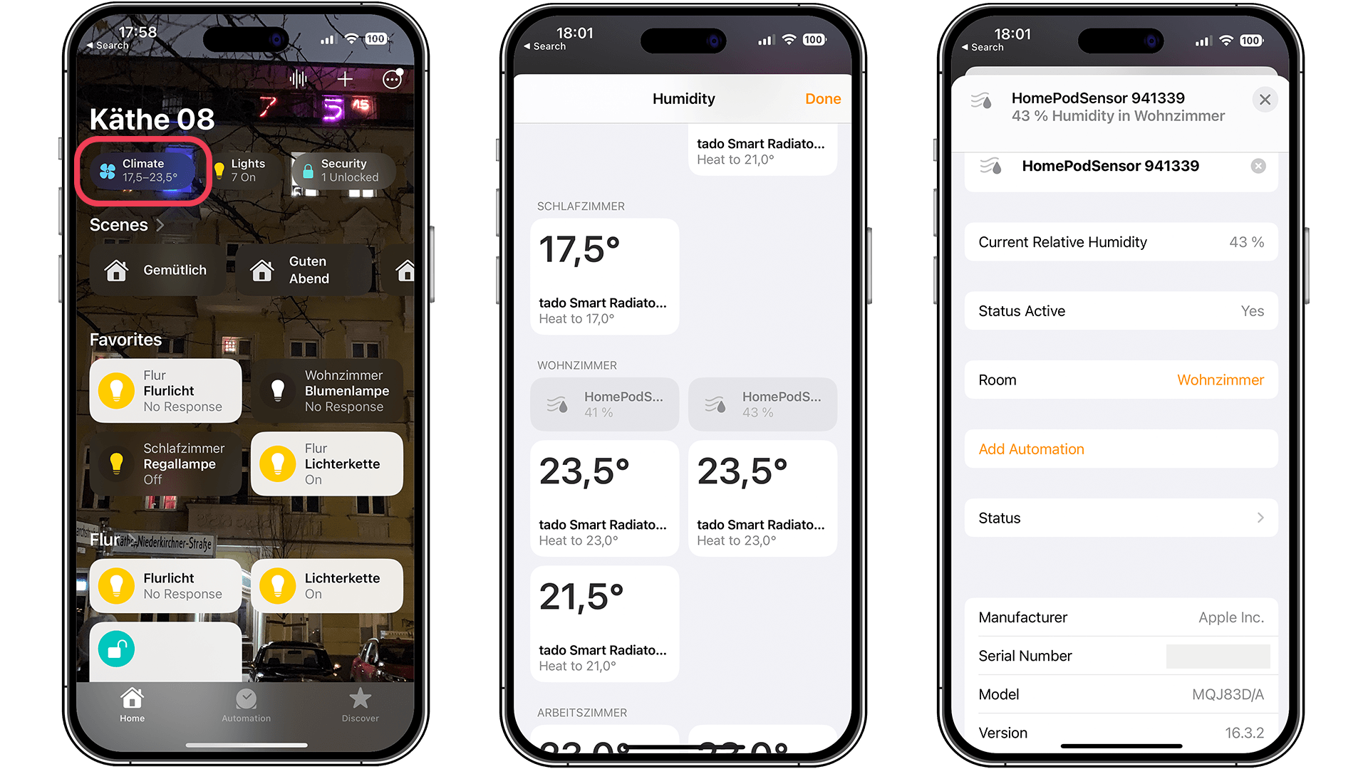 Captures d'écran MaisonApple