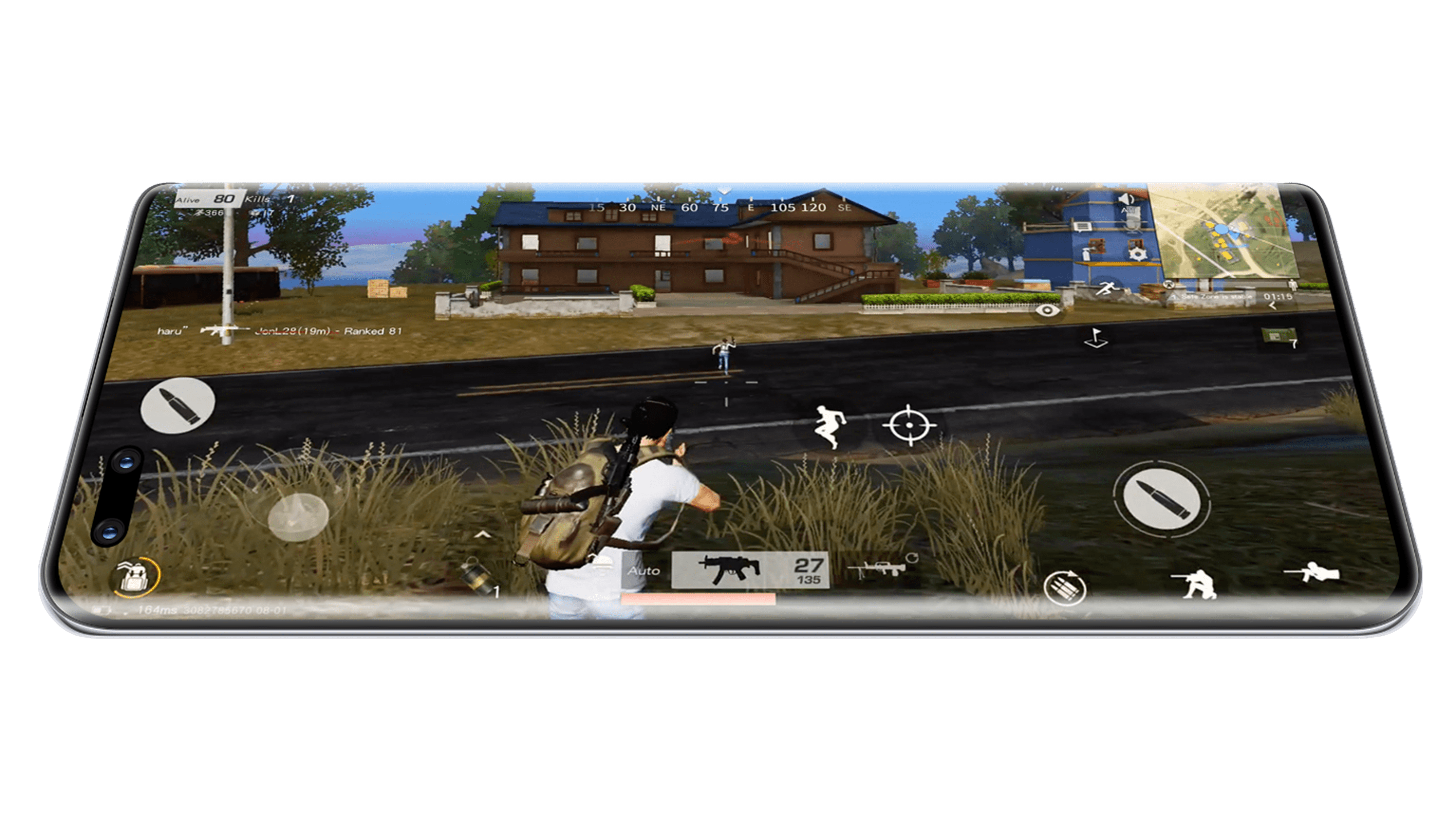 PUPG läuft auf dem Huawei Nova 10 Pro