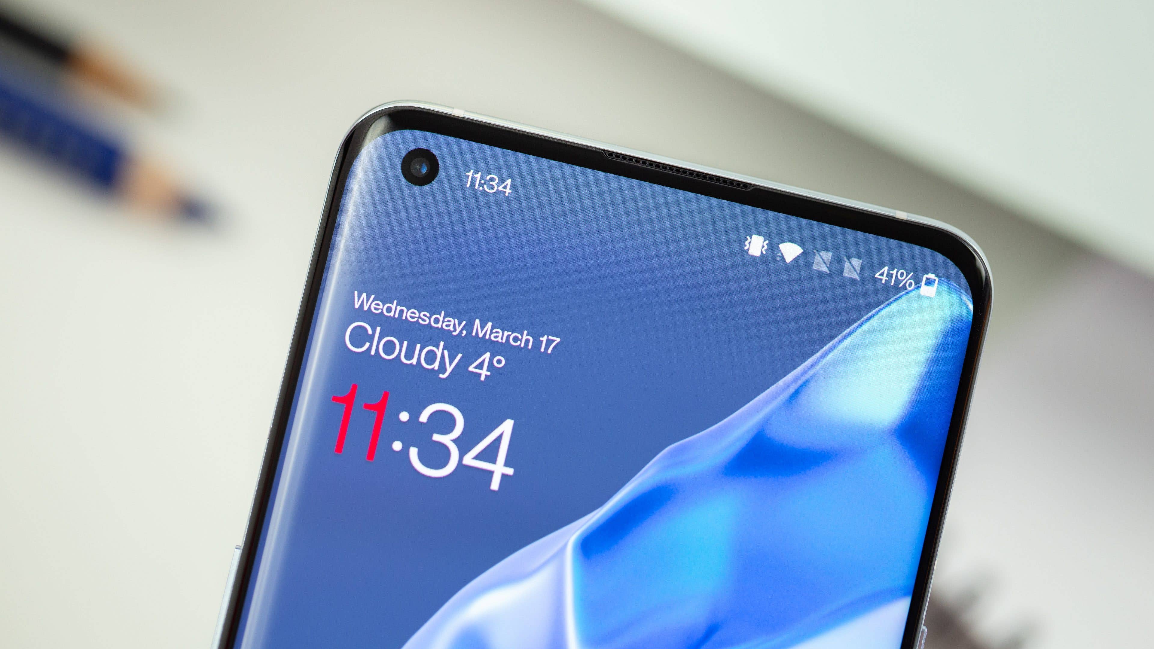 NextPit OnePlus 9 Pro front camera