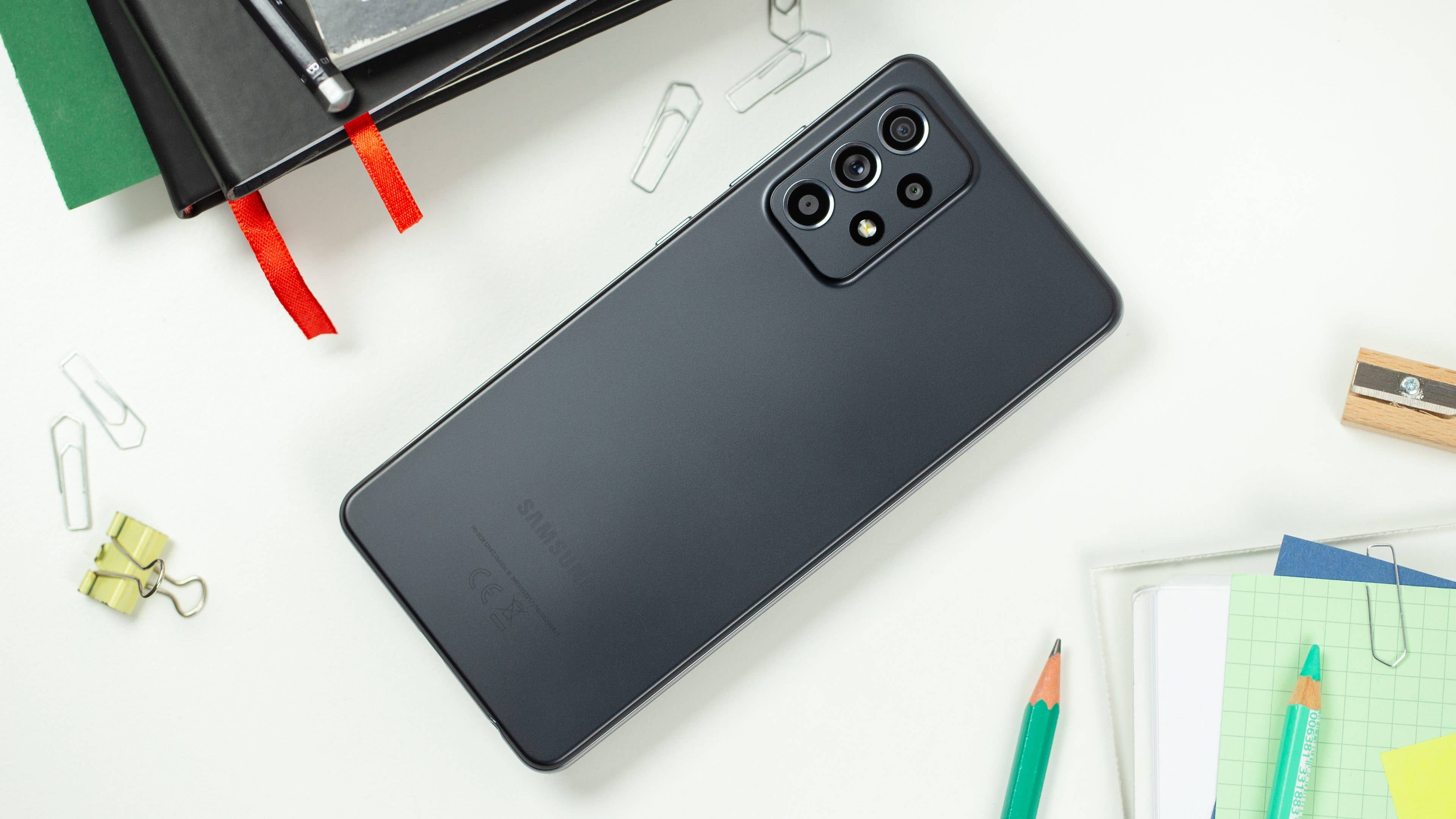 Vue arrière du Samsung Galaxy A52s