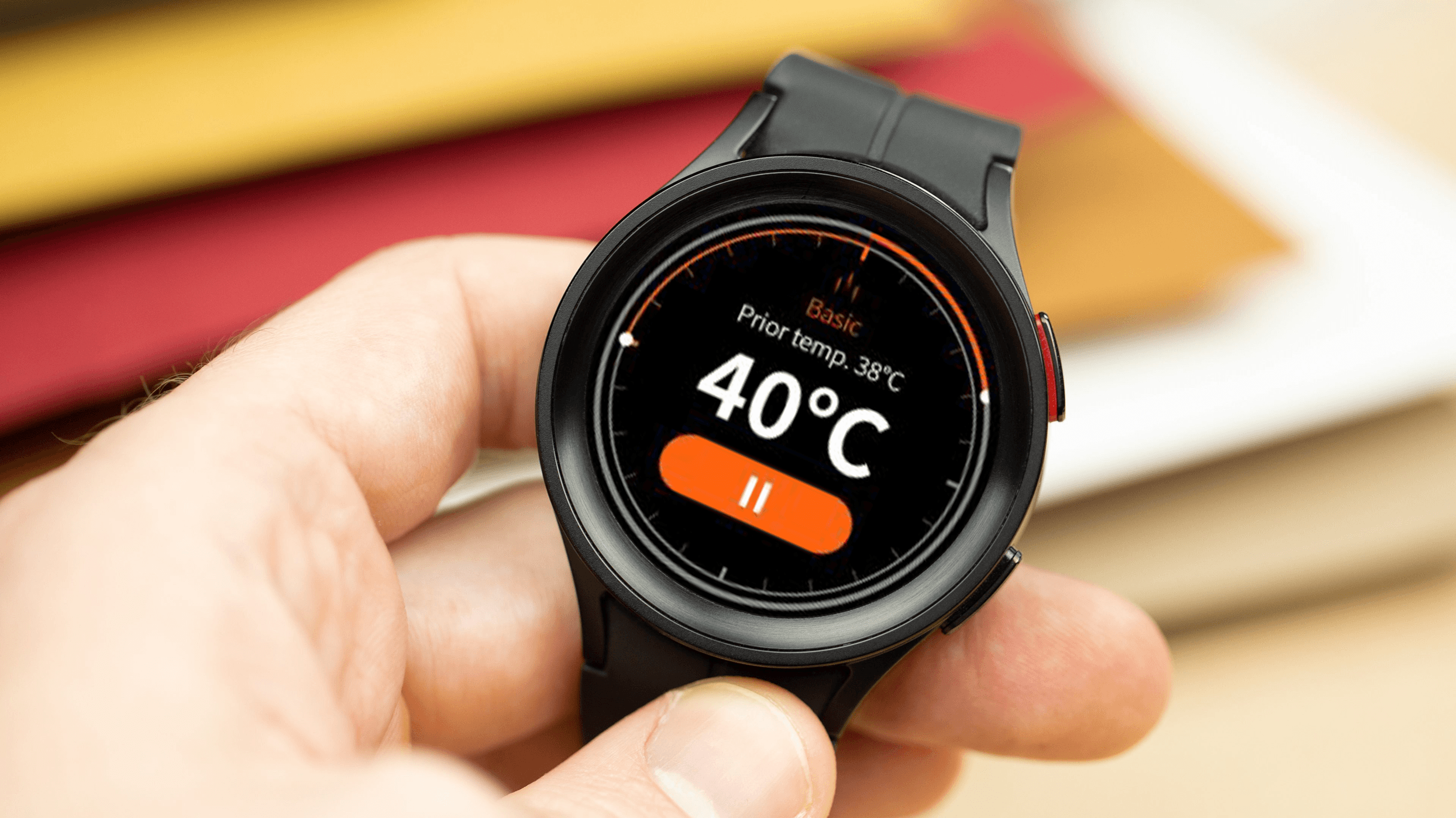 L'application Thermo Check de Samsung pour la Galaxy Watch 5 et la Galaxy Watch 6 / © nextpit