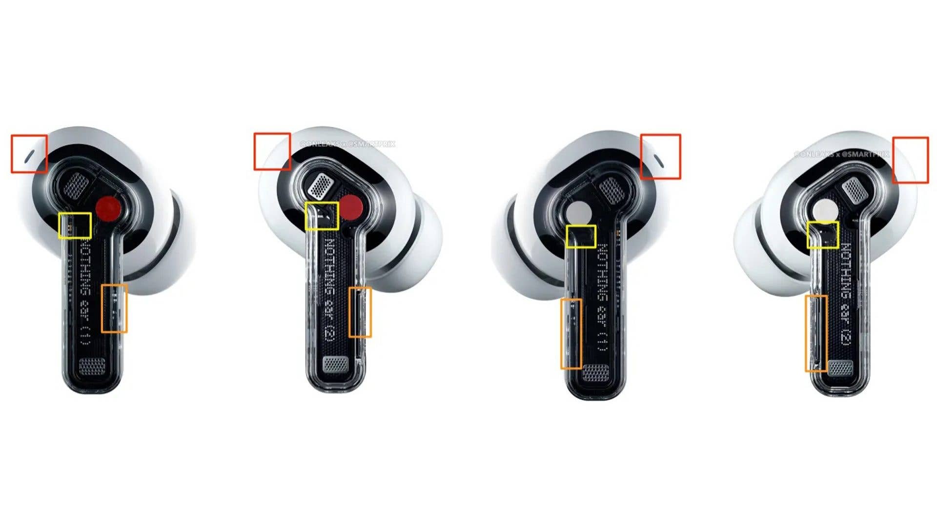 Nothing Ear 2 design vs Ear 1