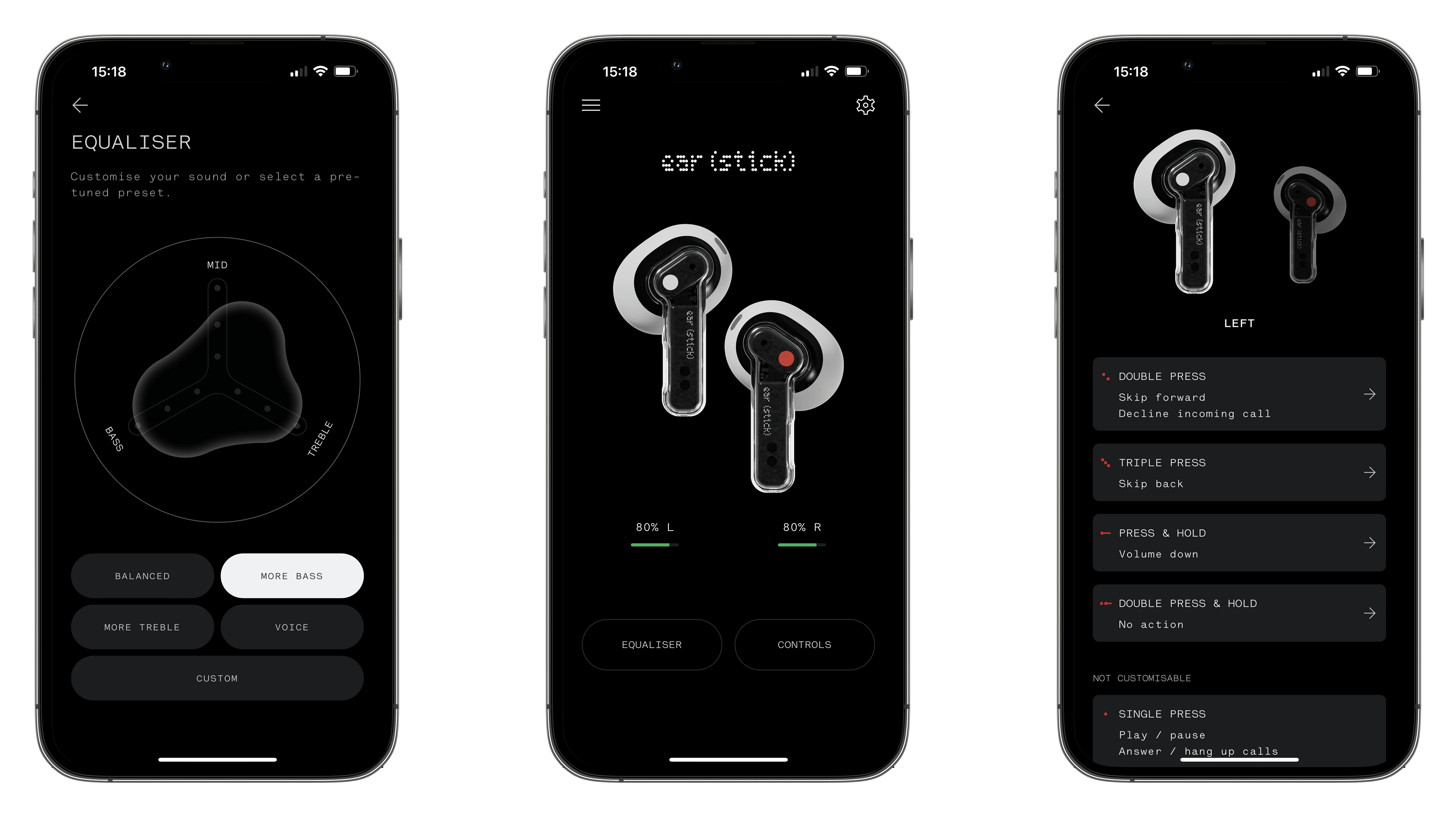 Die App der Nothing Ear (Stick)
