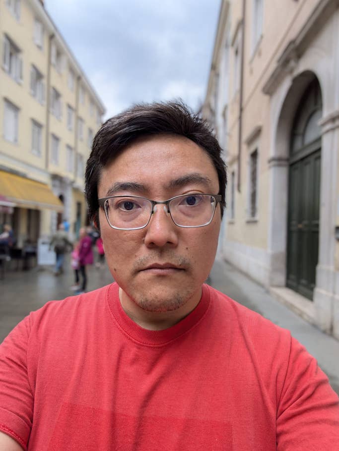 Google Pixel 8a: Selfie - Mode portrait