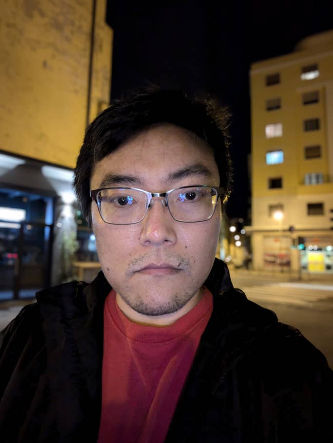 Google Pixel 8a: Selfie - Mode portrait