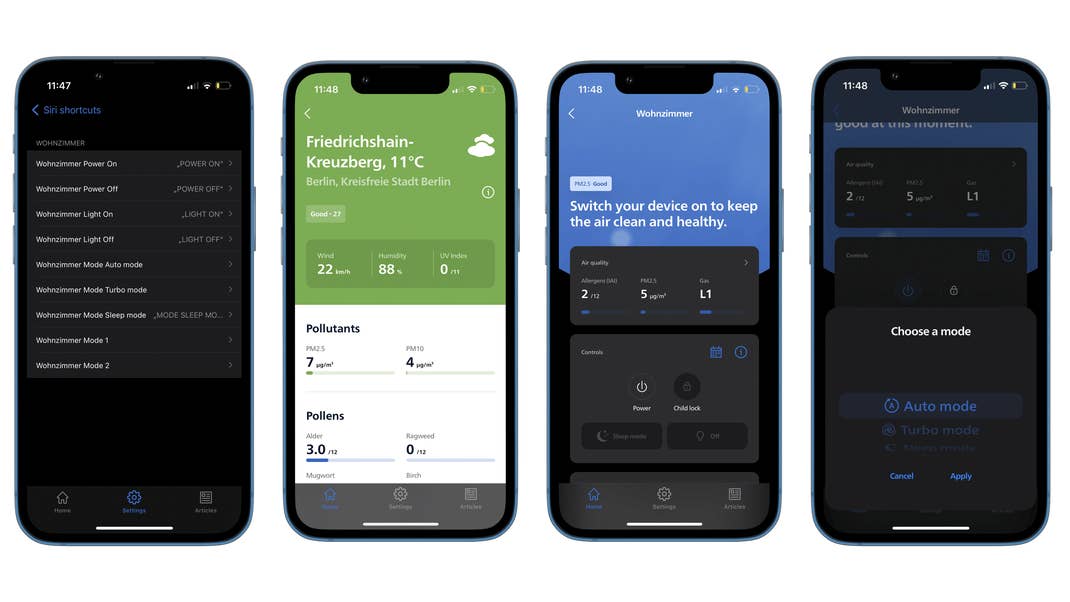 Philips Clean Home Plus App