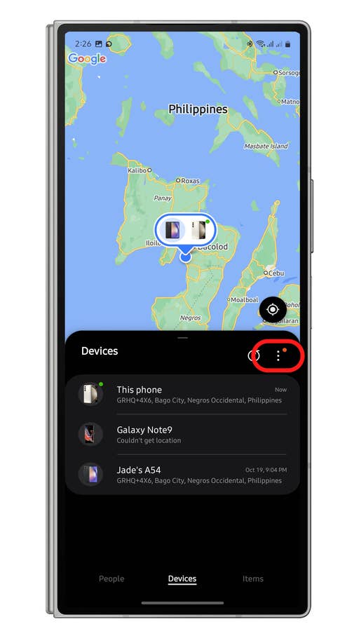 Comment partager votre position avec lu0027application Find de Samsung