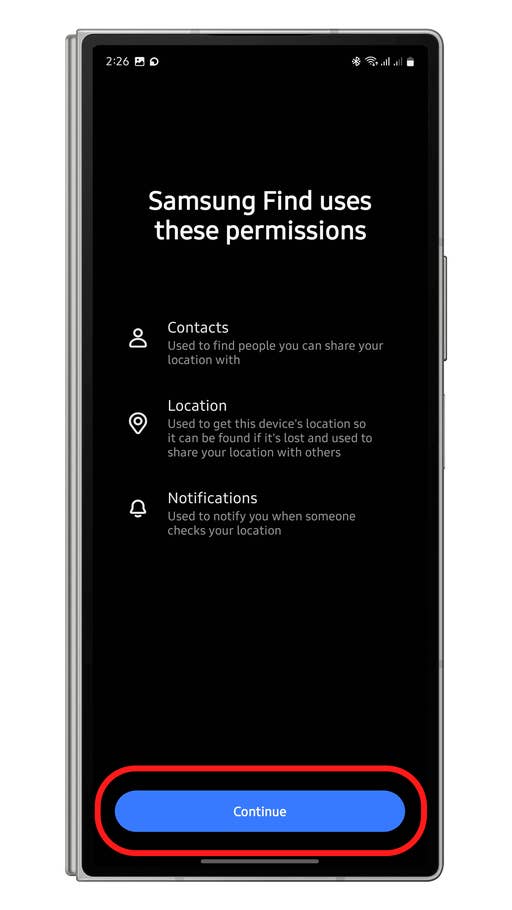 Comment partager votre position avec lu0027application Find de Samsung