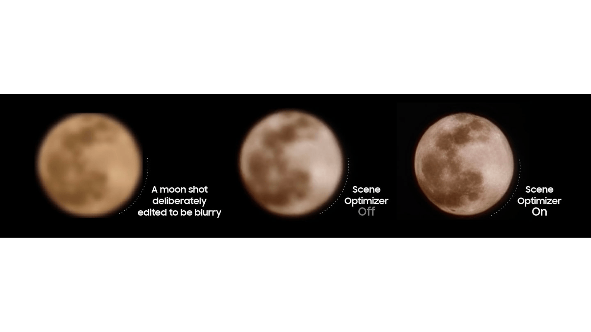 Samsung Scene Optimizer using Space Zoom