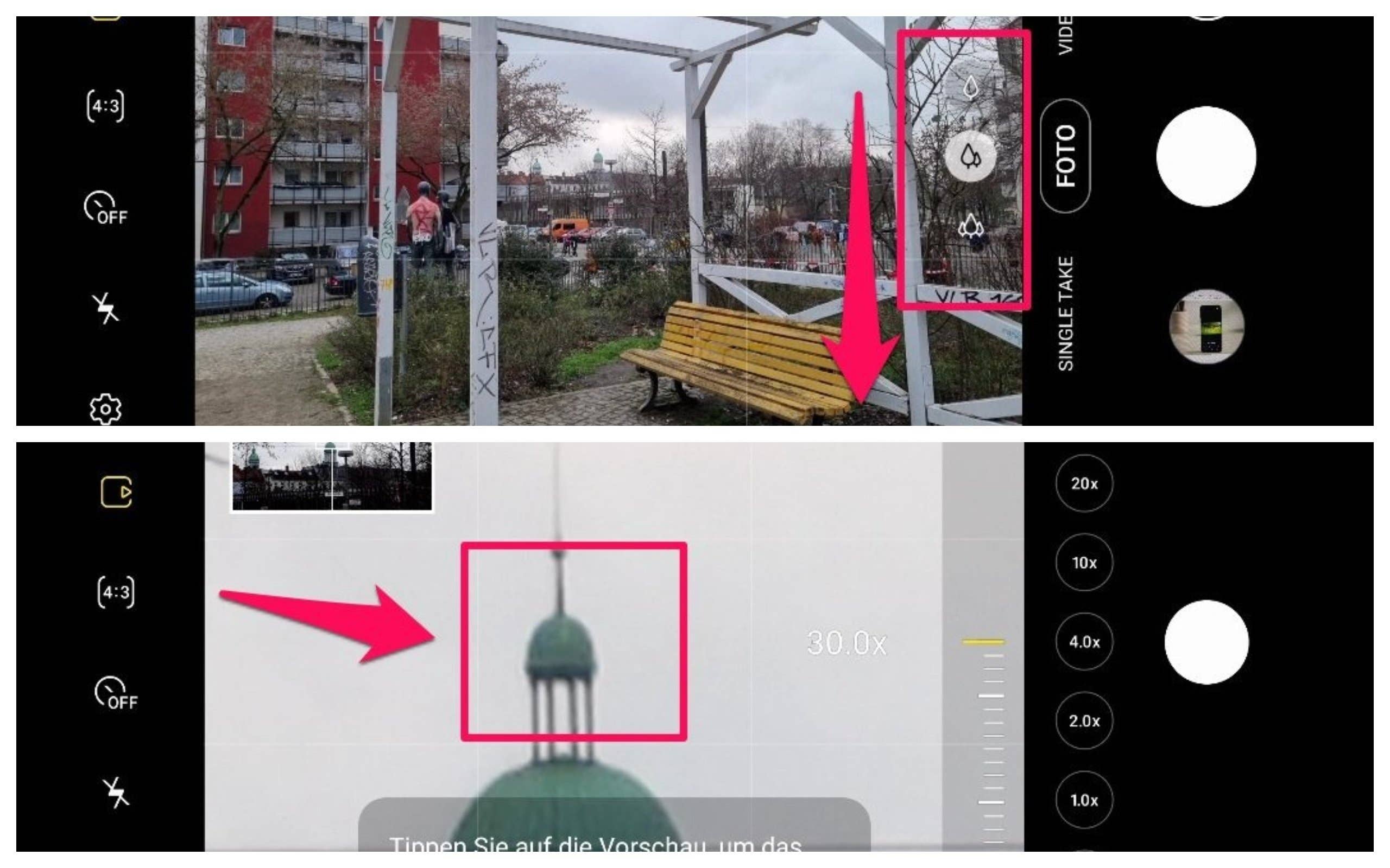 Samsung Galaxy S21 Zoom Lock