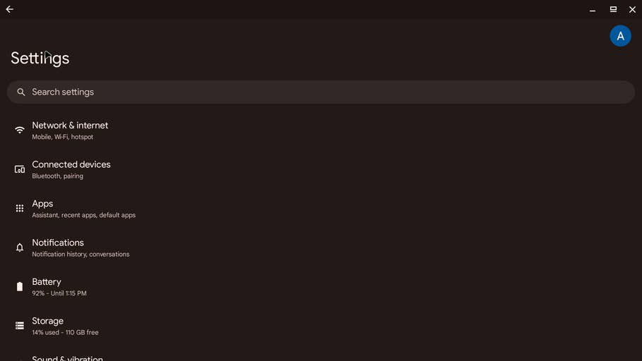 Android desktop mode