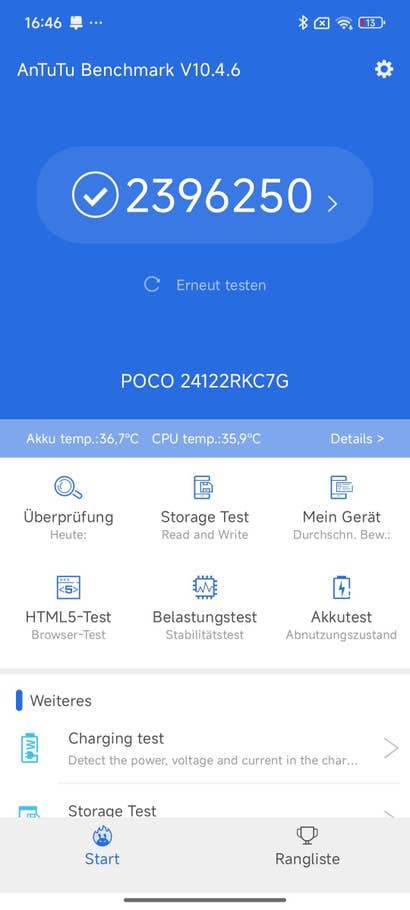 Poco F7 Ultra : Benchmark AnTuTu