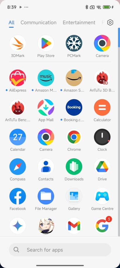 Poco F7 Ultra : Applications préinstallées