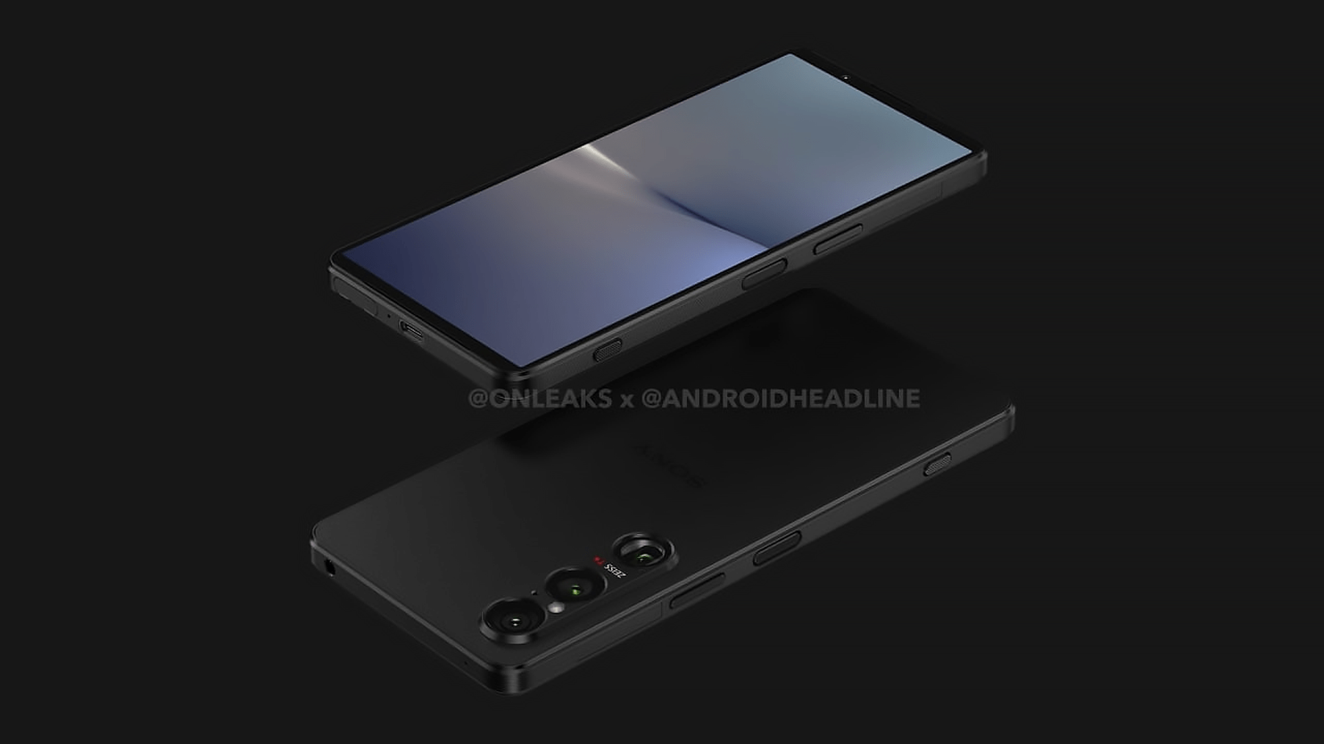 Un rendu du Sony Xperia 1 VI