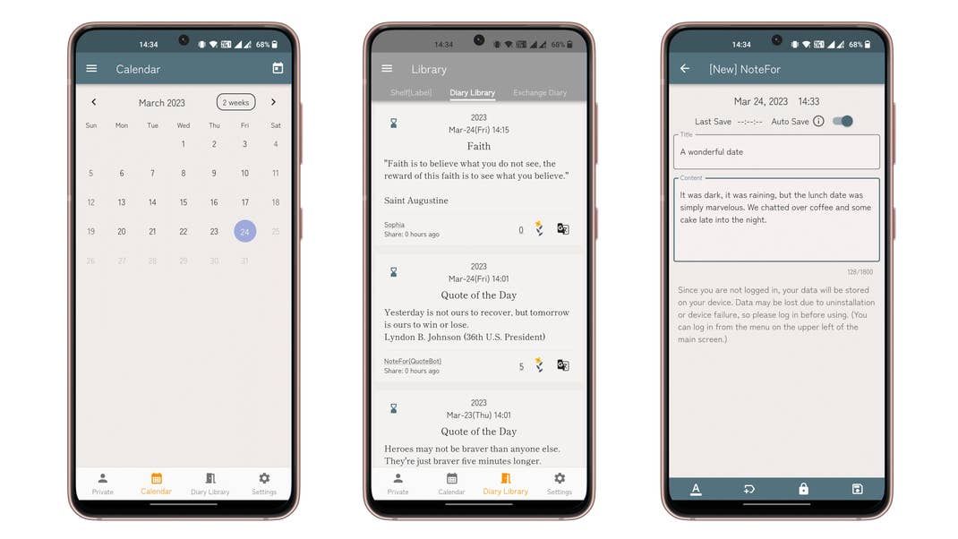 Top 5 apps - NoteFor