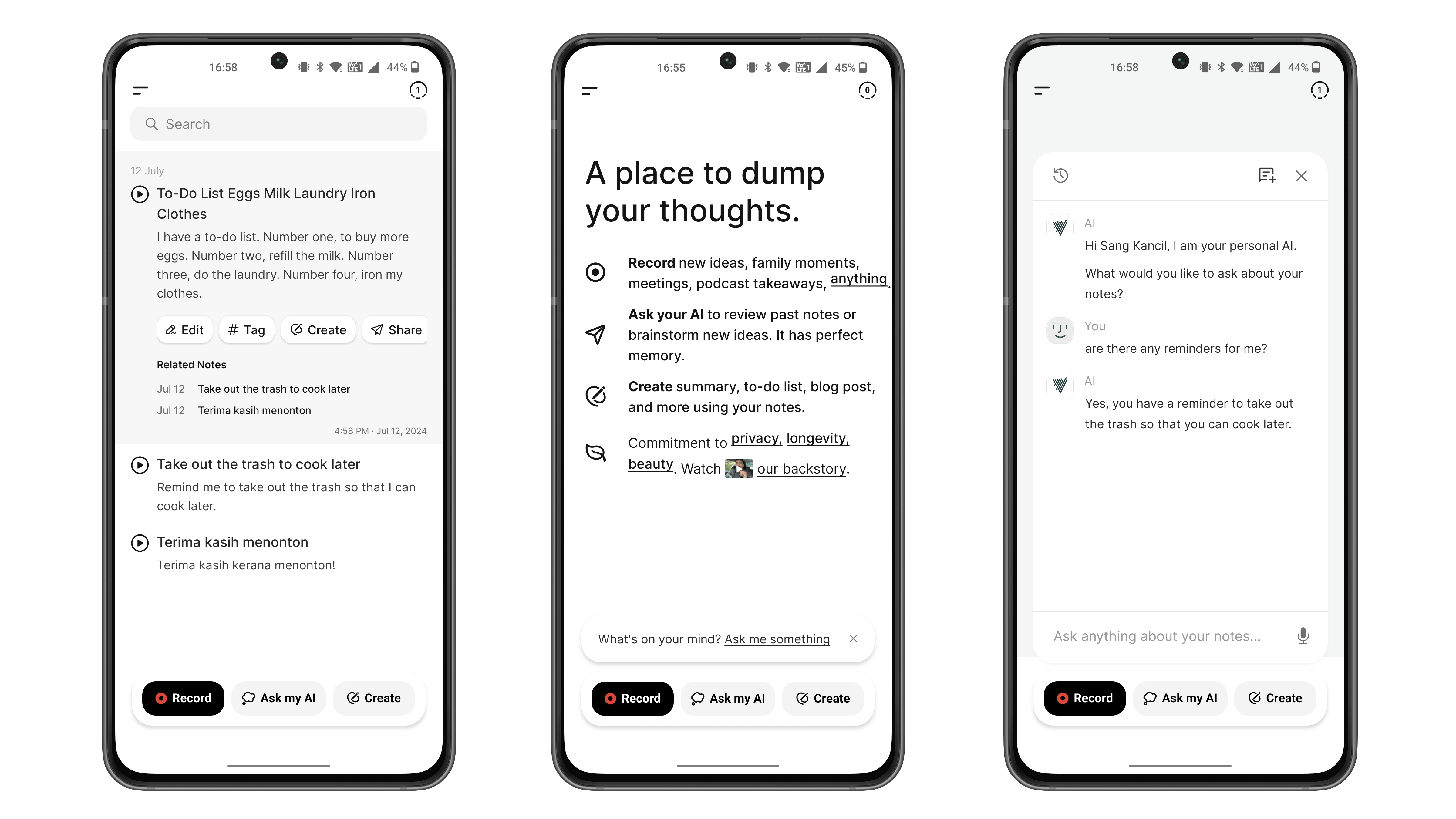 Top 5 apps - Voicenotes