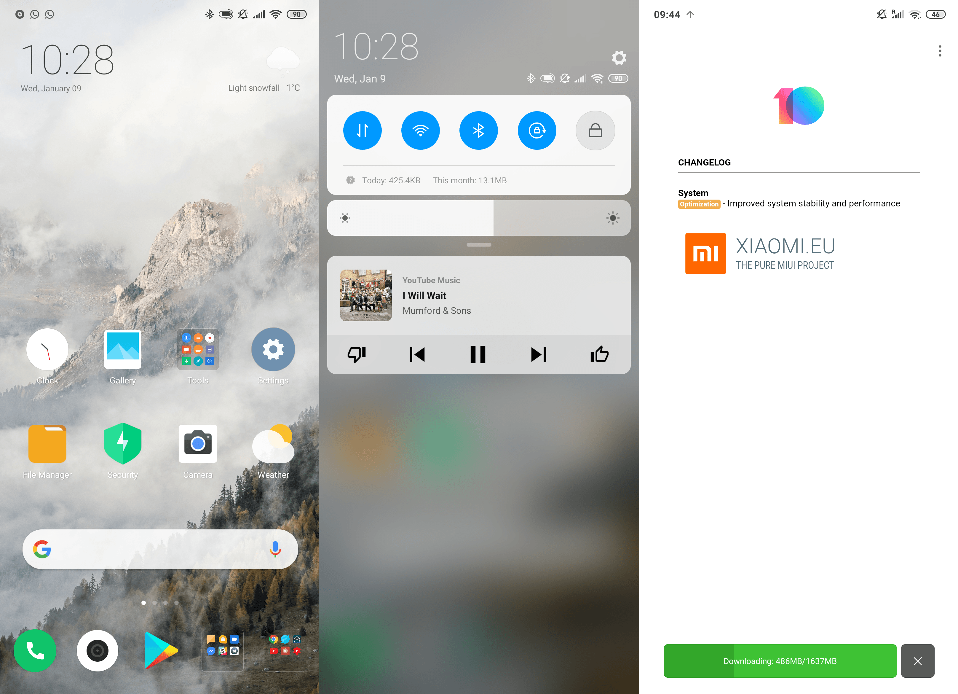 Xiaomi mi mix 3 software 1