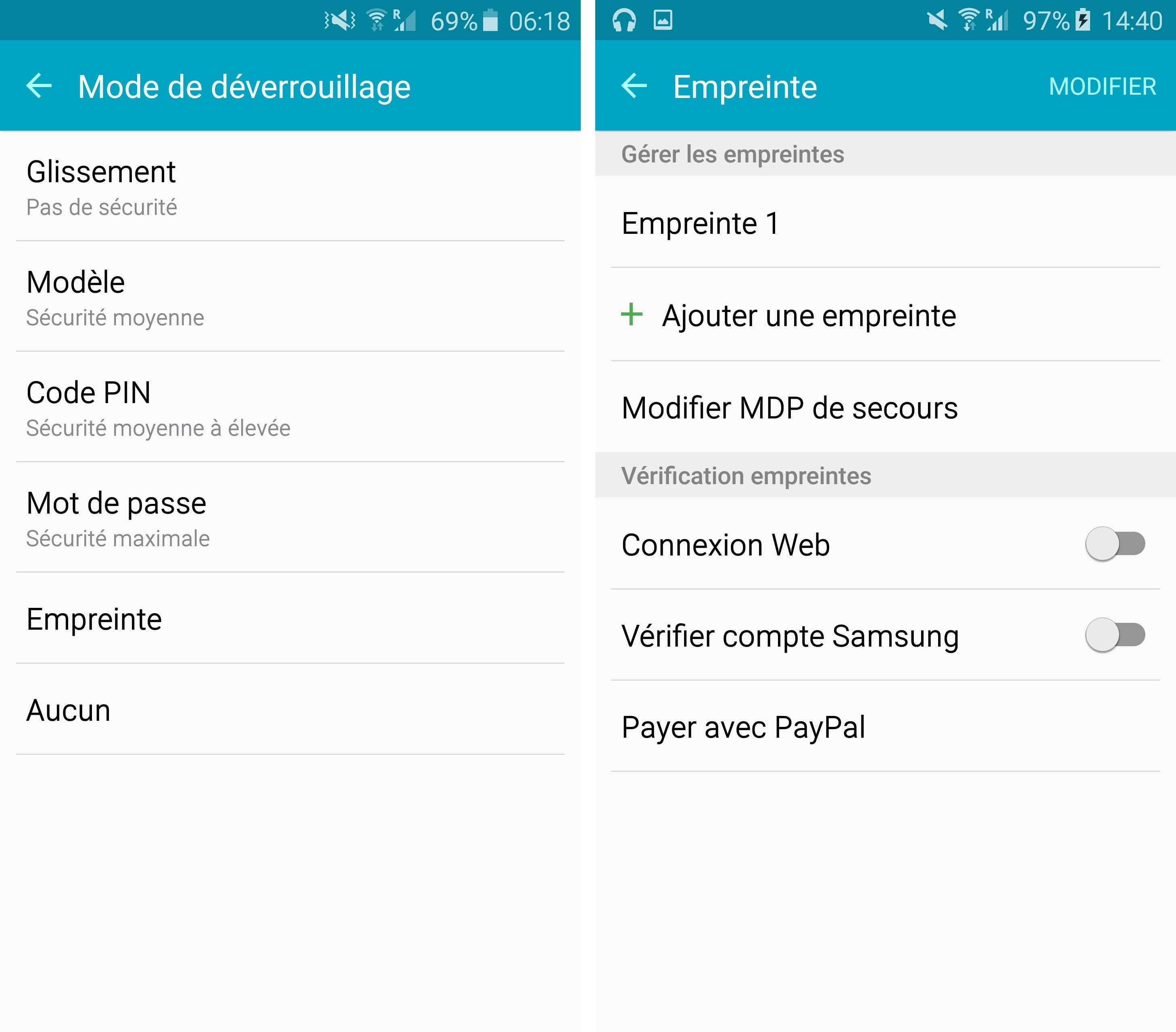 android samsung galaxy s6 edge lecteur empreintes digitales image 01