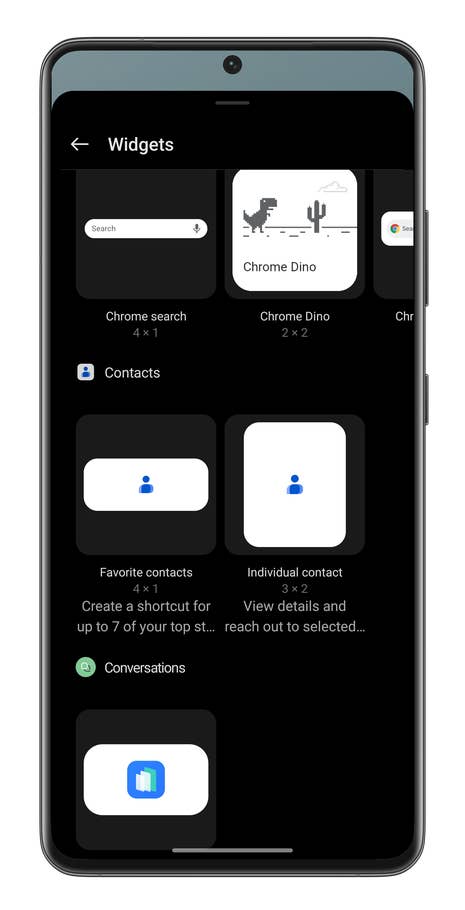 Captures du0027écran raccourcis Android